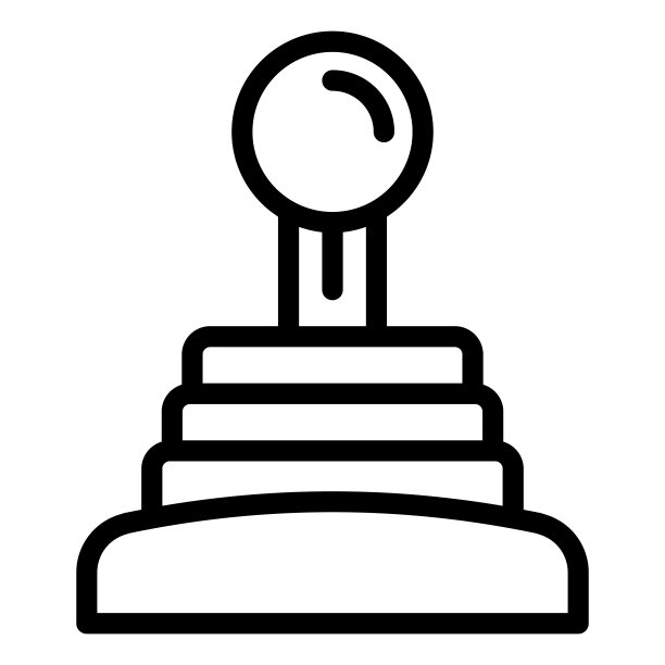 齿轮箱线图标。速度移位矢量插图孤立的白色。手动变速箱大纲设计的风格和应用程序。图片下载