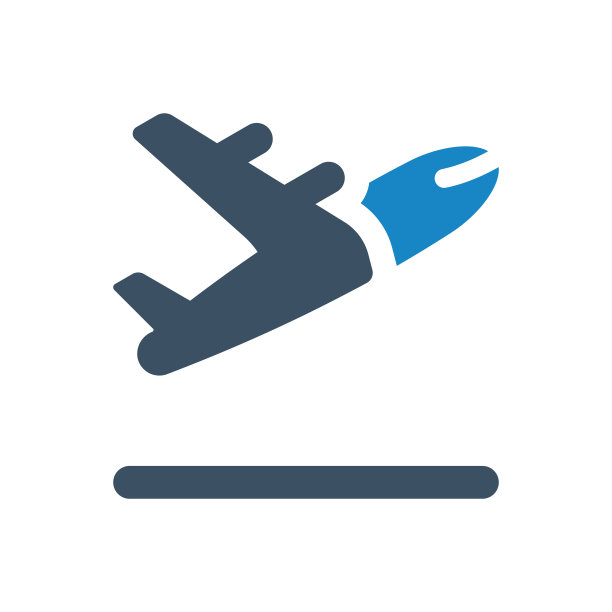 飞行图标或飞机平面图标图片下载