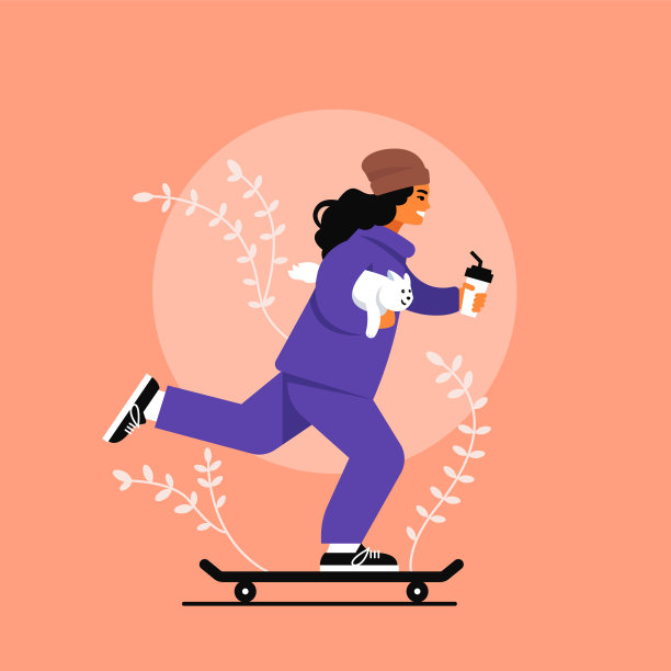 健身，健康，健身房时尚图标上的圆圈图片下载