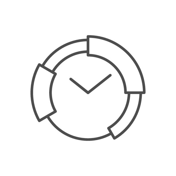 时间管理线提纲图标图片下载