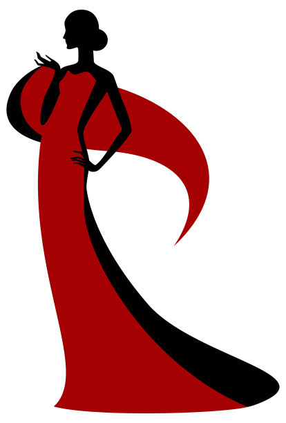西班牙舞者轮廓图片下载