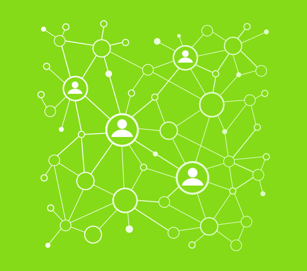 互联网和网络连接的概念图片下载