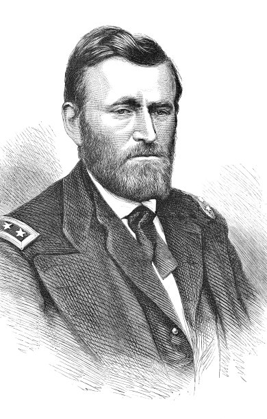 美国总统尤利西斯·S·格兰特肖像（1868年）图片下载