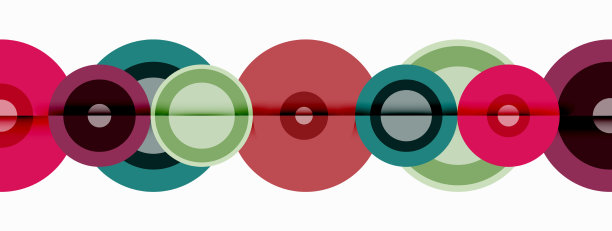 带阴影的圆圈时髦的最小几何图片下载