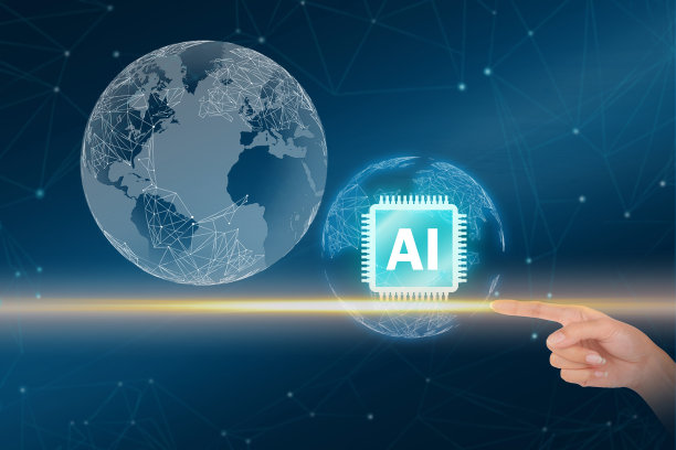 AI，人工智能按指令创造东西，未来技术转型AI，聊天机器人，AI智能机器人技术，AI人工智能助手图片下载