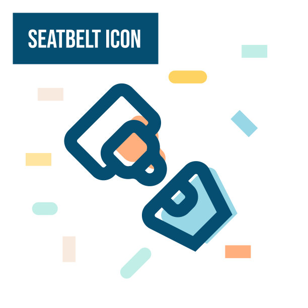安全带的图标图片下载