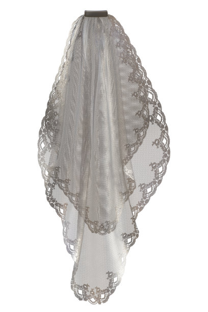 婚纱隔离在白色，3d渲染。图片下载