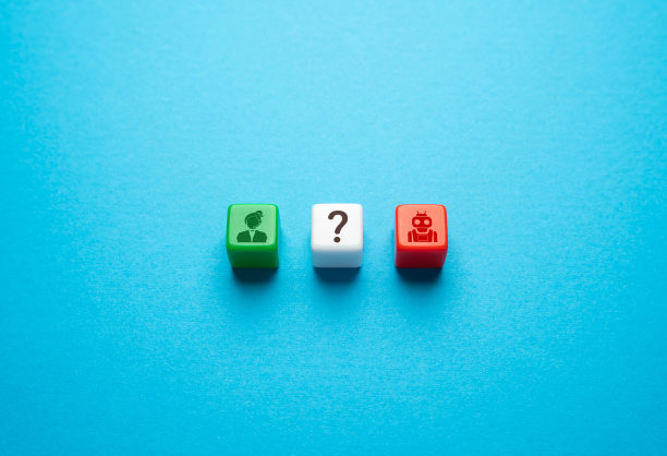 现场支持或自动响应机器人。图片下载