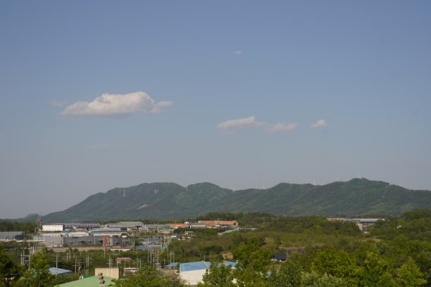 韩国美丽的山景图片下载