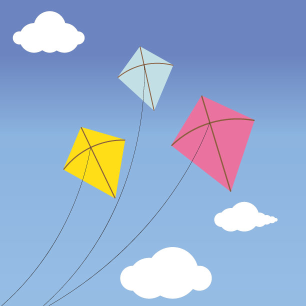 Makar sankranti风筝插图图片下载