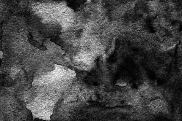 黑白水彩纹理图片下载