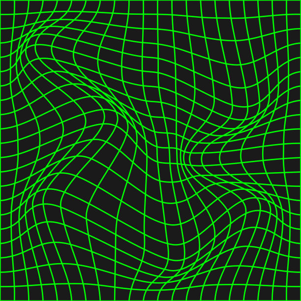 绿色几何线框网格背景在白色黑色背景。图片下载