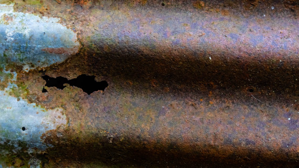 生锈的锌纹理作为背景图片下载