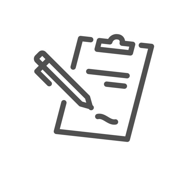 食品和包裹递送相关图标。图片下载