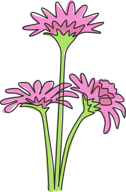 单线连续画美清新图片下载