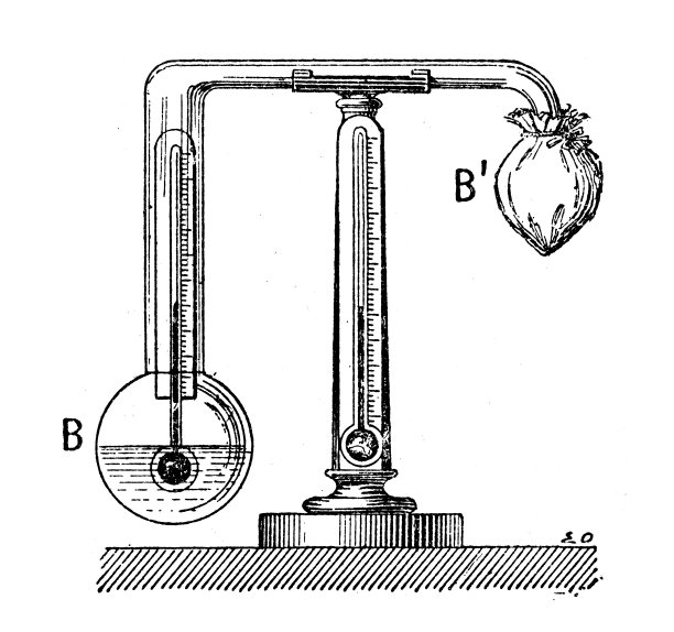 古董插图:湿度计图片下载