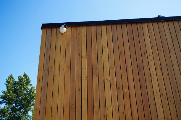 墙上的安全摄像头机架表面图片下载