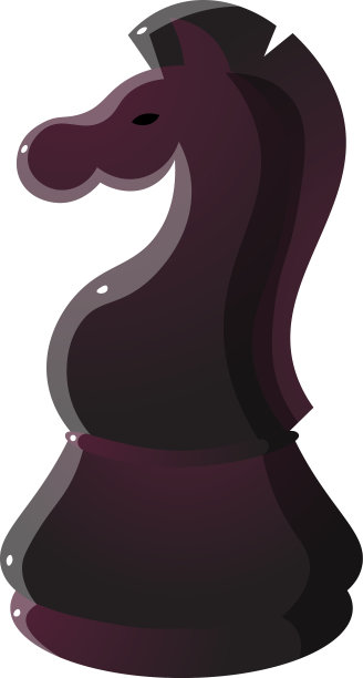 黑骑士国际象棋图标光栅中图片下载