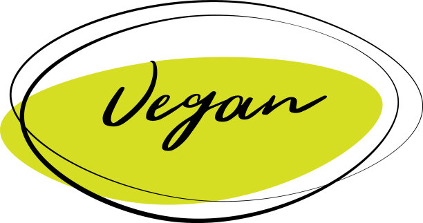 白色背景的素食邮票图片下载