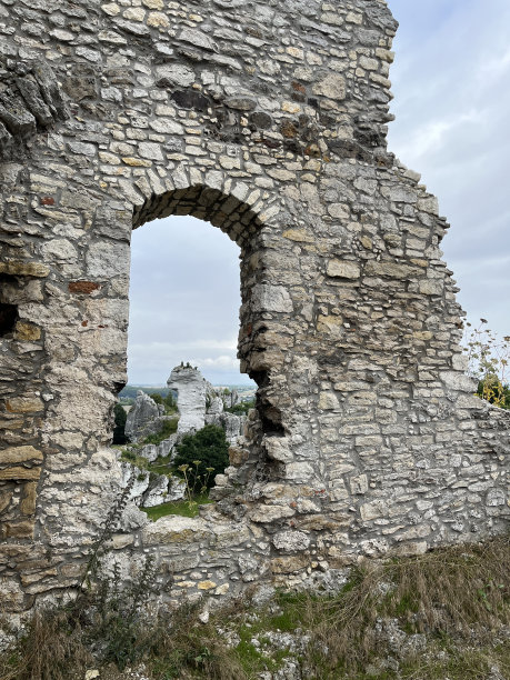 Ogrodzieniec城堡要塞遗址图片下载