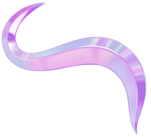 三维金属铬彩虹抽象形状插图。流体设计元素全息液体3D形状。抽象背景3d渲染。图片下载