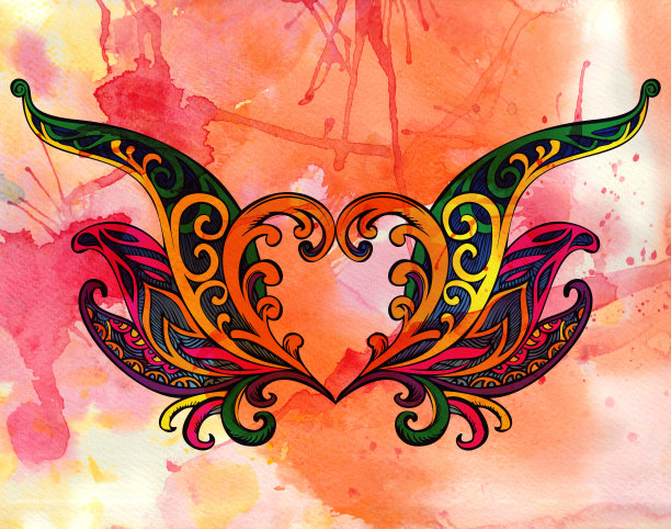 流血的心图片下载