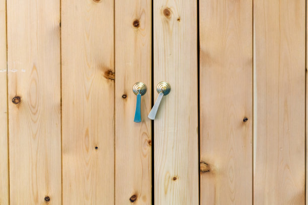 木门，铁把手图片下载