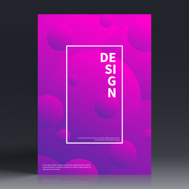 宣传册模板排版，紫色封面设计，商业年报，传单，杂志图片下载