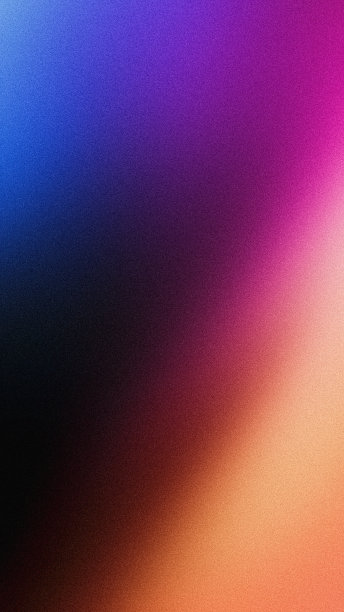 垂直颜色梯度背景紫橙蓝黑粒状移动壁纸背景设计图片下载