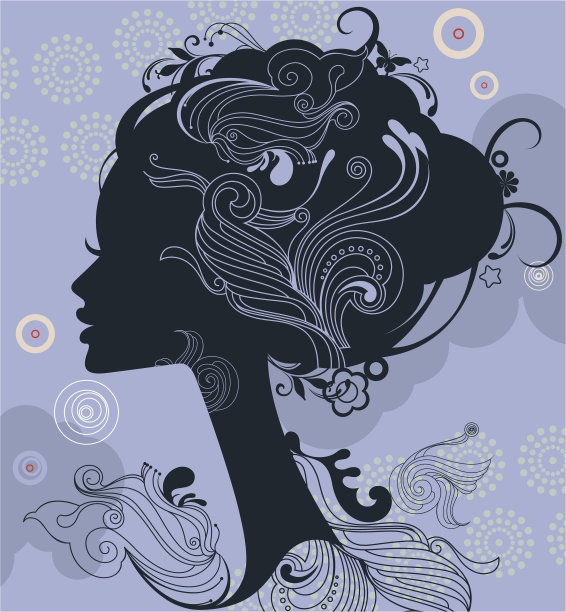 女人的肖像。图片下载