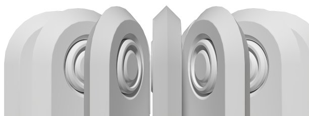 机械结构创新灰色抽象，优雅现代的3D渲染图像图片下载