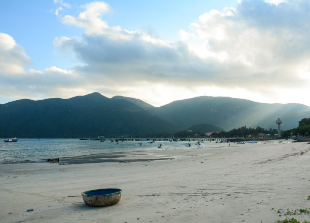 越南孔岛的海景图片下载