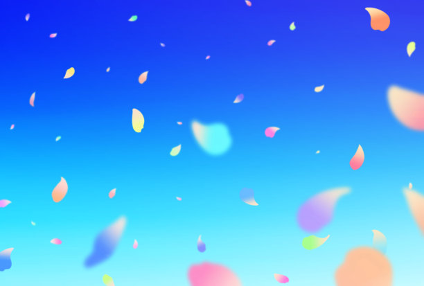 美丽多彩的花漂图片下载