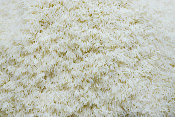亚洲茉莉花糙米白色种子碳水化合物小麦来自泰国的营养农业烹饪和食用美味的食物午餐和晚餐的膳食模式纹理背景图片下载