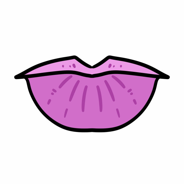 红唇卡通图片下载