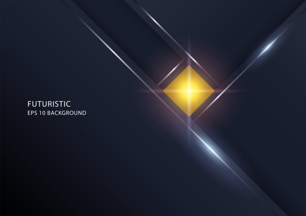 明亮的光从小广场上射出来图片下载