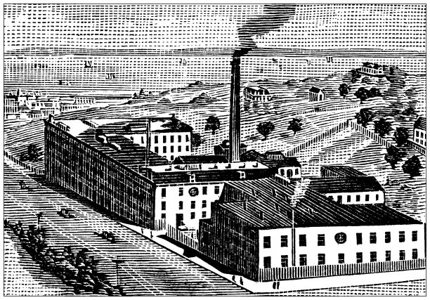 美国古董插画，纽约地标和公司:汤普金斯维尔，路易斯德容格和公司。图片下载