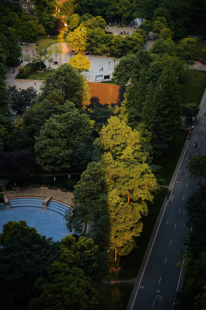 阳光现代路图片下载