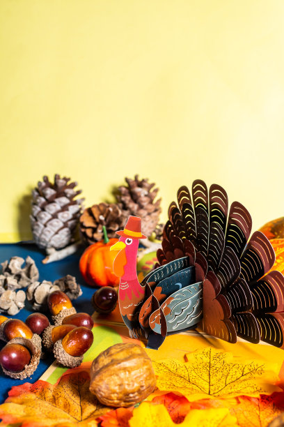 感恩节趣味卡通火鸡形象图片下载