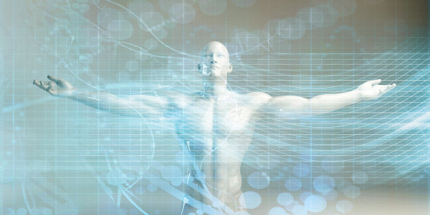 被科技包围的智慧城市图片下载