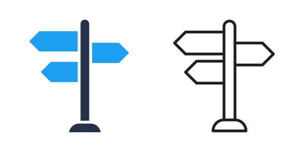 路标图标图片下载