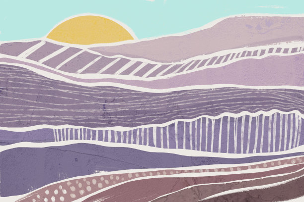 沙漠中柔和的黎明图片下载