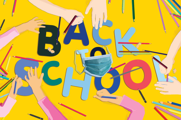 新冠肺炎后重返校园图片下载