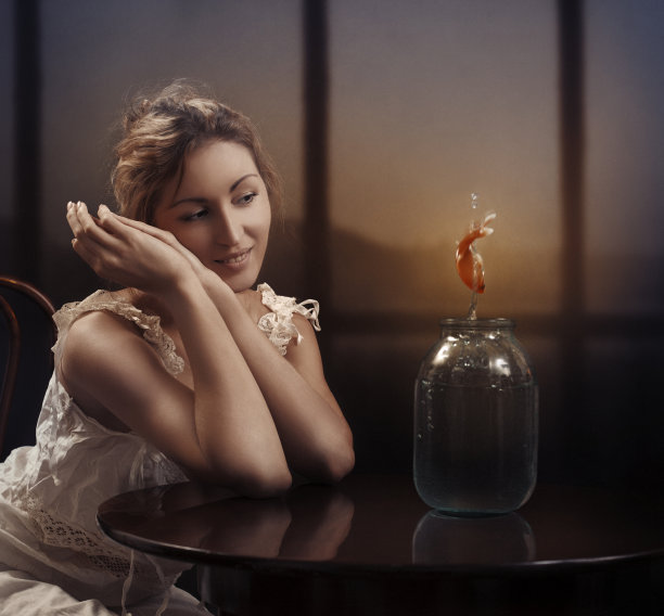 金鱼许愿图片下载