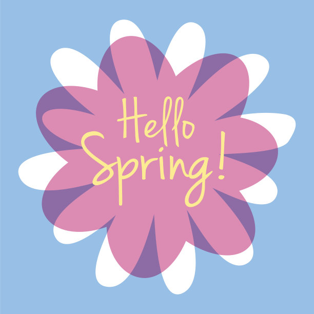 春天的背景是鲜花。图片下载