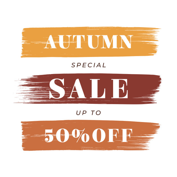 秋季促销设计广告，横幅，传单和传单。图片下载