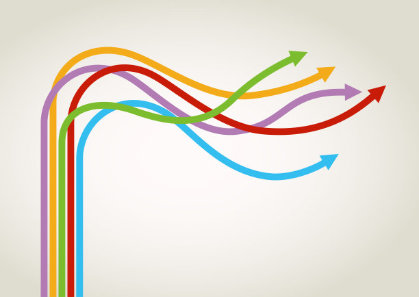 团队合作箭头信息图图片下载