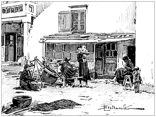 仿古形象:河内安南楼图片下载