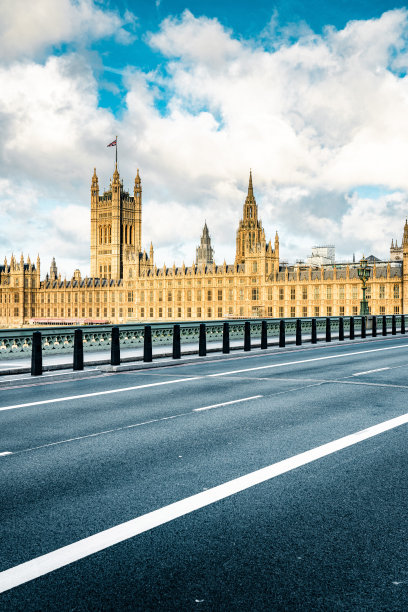 英国伦敦的议会大厦图片下载
