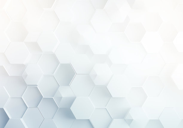 白色六边形几何图案背景图片下载